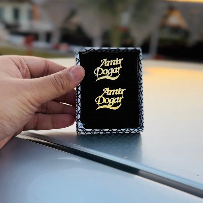 starlet name cufflinks